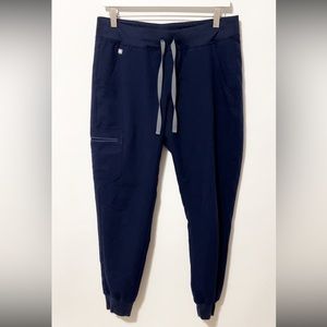 Figs Technical Collection Navy Jogger Scrub Pants Size M
